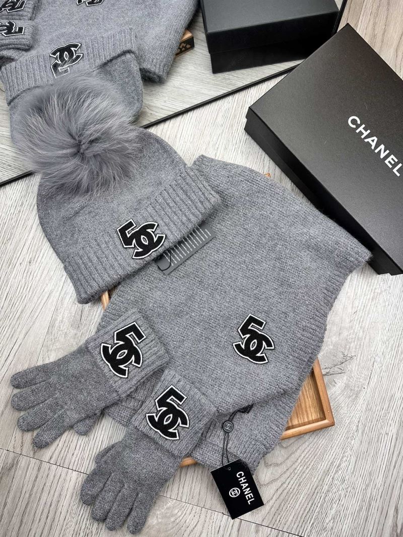 Chanel Caps Scarfs